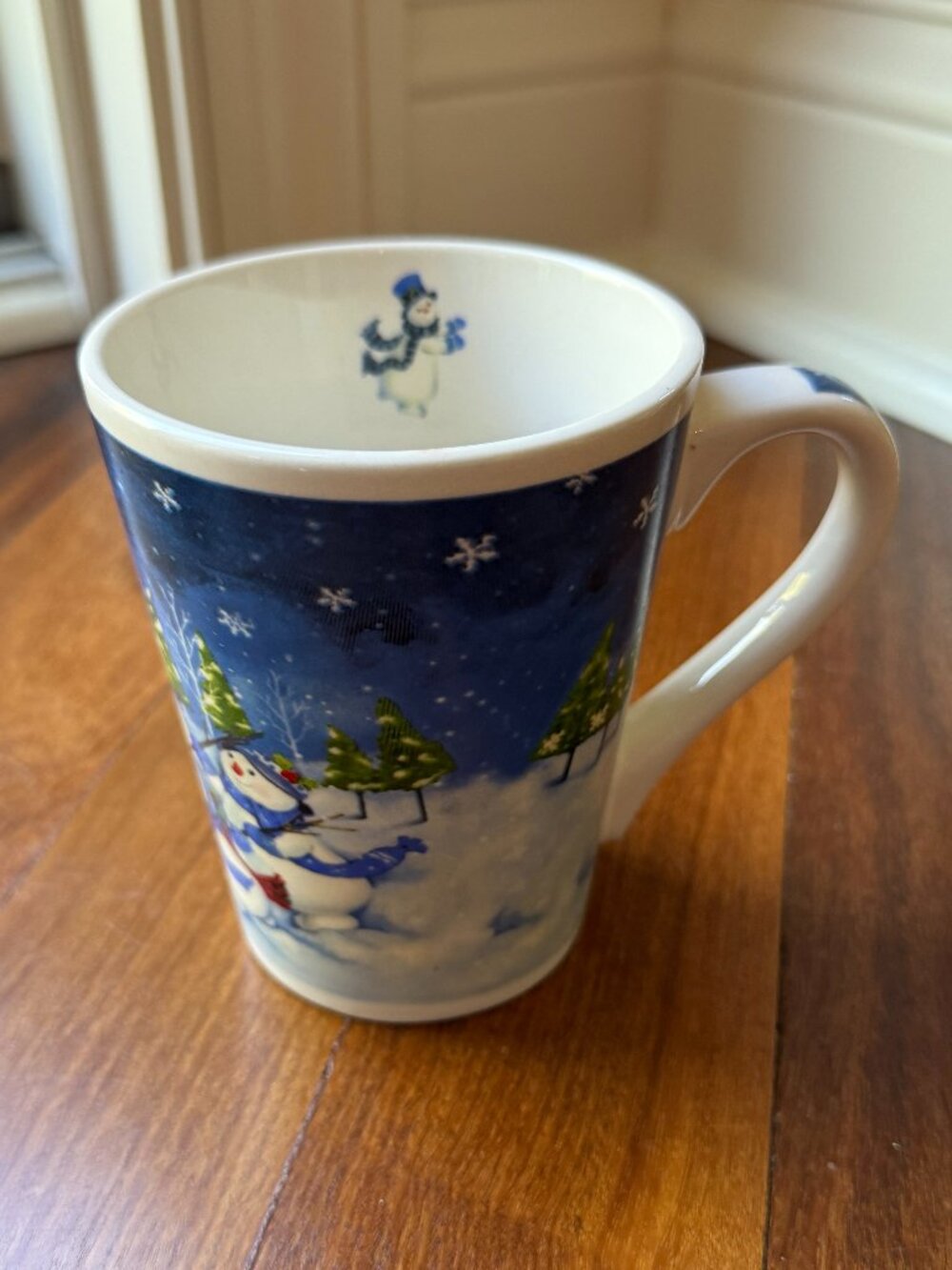 Holiday Seasons Snowmen Building a Snowman Mug